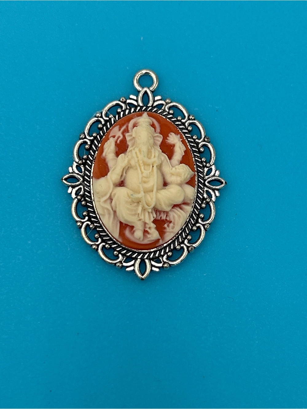 Beautiful Ganesha Remover Of Obstacles And God Luck Pendant
